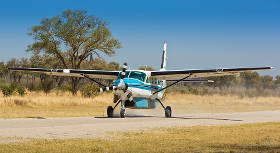 Botswana Flugsafaris per Kleinflugzeug